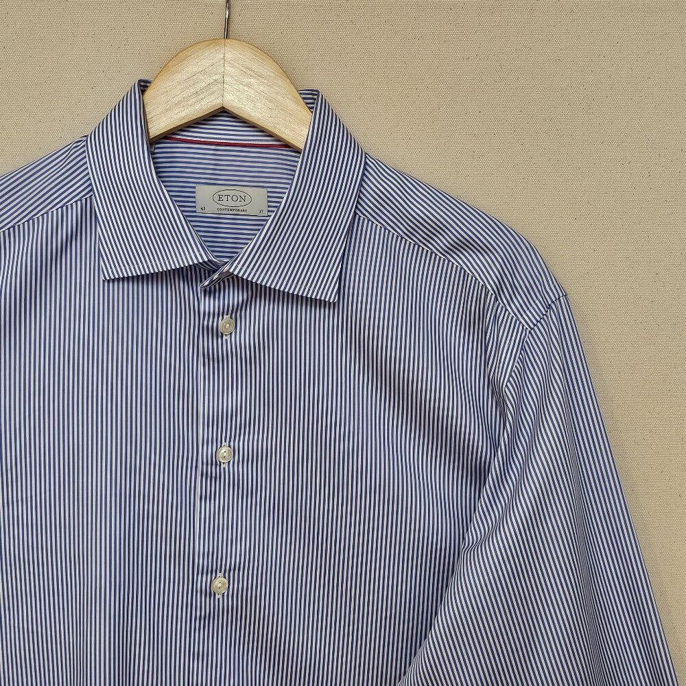 Eton Contemporary Button Down 17 43
